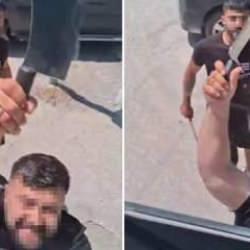 Kamyon şoförüne satırla saldıran 2 kişi hakkında karar