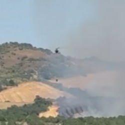 Manyas'ta yangın: Mücadele sürüyor!