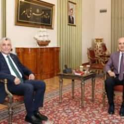 Numan Kurtulmuş, Bakan Bolat'ı kabul etti