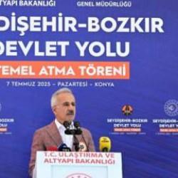 Seydişehir-Bozkır Devlet Yolu'nun temeli atıldı! Yol süresi kısalıyor...