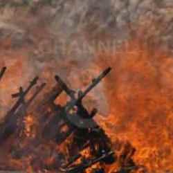 Terörsüz Türkiye'de ilk adım! PKK silah bıraktı: İşte ilk görüntüler