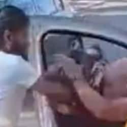 Yolu boks ringine dönüştüren sürücüler serbest