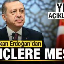 Başkan Erdoğan'dan YKS paylaşımı! Gençlere mesaj