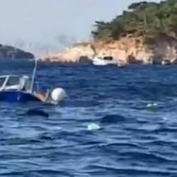 Denizde feci kaza: Motoryat tekneye çarptı, 7 kişi kurtarıldı
