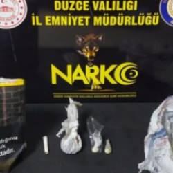 Düzce’de uyuşturucu operasyonunda 1 kişi tutuklandı