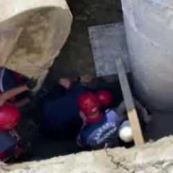 İnşaat alanında g&ouml;&ccedil;&uuml;k: Bir iş&ccedil;i toprak altında kaldı