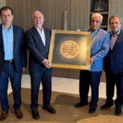 Kanal7 Y&ouml;netiminde Burhaneddin Tanyeri&rsquo;ne &lsquo;hayırlı olsun&rsquo; ziyareti