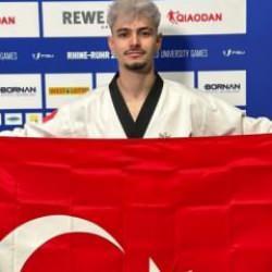 Milli sporcudan Almanya'da gümüş madalya