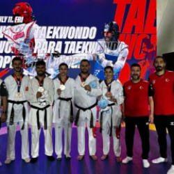Milli sporcular Çin’den zaferle dönüyor! Para Taekwondo'da 5 madalya