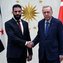 Şara Ankara'yı işaret etti! "Arabuluculuğu Suriye'yi kurtardı"