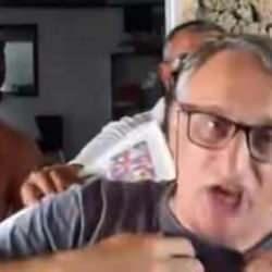 Sarıyer'de &ouml;zel plajdaki &lsquo;karpuz' kavgasında yeni g&ouml;r&uuml;nt&uuml;