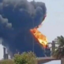 Son dakika...Petrol rafinerisi alev aldı! İran'da korkutan yangın! 