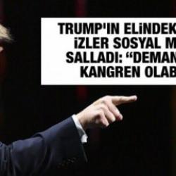 Trump'ın elindeki gizemli izler sosyal medyayı salladı: “Demans ya da kangren olabilir!”
