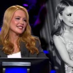 &Uuml;nl&uuml; futbolcunun eşi &ldquo;Kim Milyoner Olmak İster&rdquo;e katıldı: İlk soruda joker kullandı!