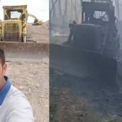10 orman kahramanı burada şehit oldu: İş makinesi küle dönmüş!