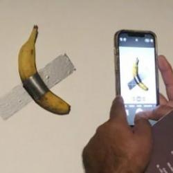 6.2 milyon dolarlık muz bir kez daha yendi