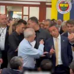 Ali Koç Aziz Yıldırım'la burun buruna geldi: Kongreye ara verildi