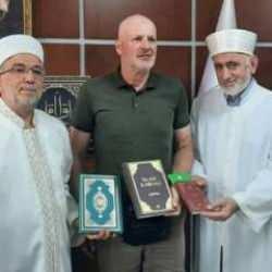 Alman vatandaşı adam, Nevşehir'de M&uuml;sl&uuml;man olarak Hayrullah ismini aldı