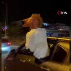 "At kafalı" trafik magandaları yakalandı