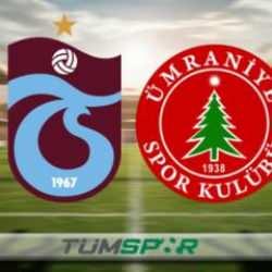 Bugün oynanacak! Ümraniyespor - Trabzonspor maçı hangi kanalda, saat kaçta? 