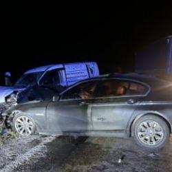 Çorum'da zincirleme kaza! Yaralılar var