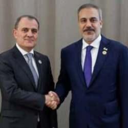 Dışişleri Bakanı Hakan Fidan, Azerbaycanlı mevkidaşı ile g&ouml;r&uuml;şt&uuml;
