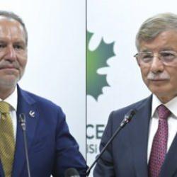 Erbakan ve Davutoğlu görüşmesine bronz tenler damga vurdu!