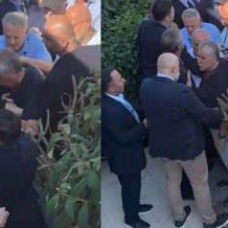 Fenerbahçe'nin yaşayan efsanesi salona alınmadı: Çıkışta arbede yaşandı