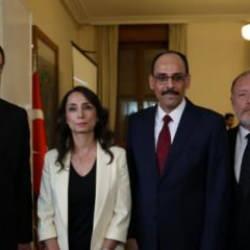 İbrahim Kalın'ın yoğun g&uuml;ndemi! 3 partiyle g&ouml;r&uuml;şt&uuml;