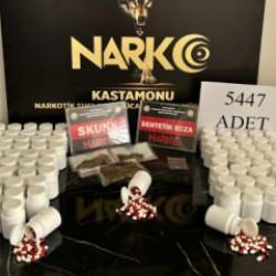 Kastamonu'da 5 bin 447 sentetik hap ele geçirildi