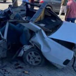 Malatya’da Tofaş’ın hurdaya döndüğü kazada 1 kişi öldü, 1 kişi yaralandı