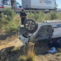 Otobanda korkunç kaza: 3 ölü, 2 yaralı!