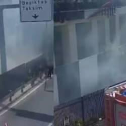 Maça saatler kala korku dolu anlar! Tüpraş Stadyumu'nda yangın