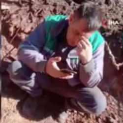 Yangında şehit olan Eyüp Dereli’nin görüntüleri yürekleri sızlattı