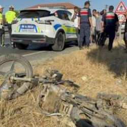 Aydın'da şarampole devrilen motosikletin sürücüsü öldü