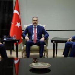 Bakanlar, MİT Başkanı Kalın ile görüştü