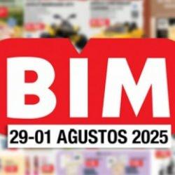 BİM 29 Temmuz-1 Ağustos 2025 aktüel kataloğu yayınlandı!