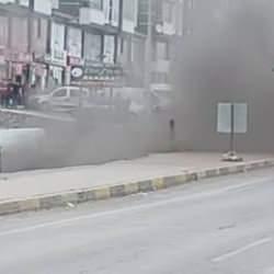 Bitlis’te doğal gaz hattında patlama