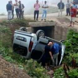 Gümüşhane’de yayla yolunda kaza: 4 yaralı