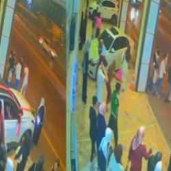 Gelini alan araba damatsız böyle harekete geçti, kazada gelin ölümden döndü