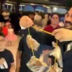 Kahramanmaraş’ta ilginç takı töreni: Altın yerine pirzola
