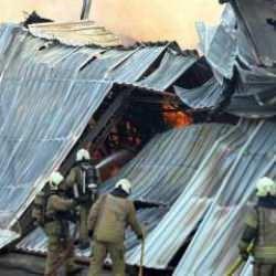 Kartal'da korkutan yangın