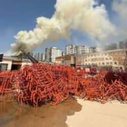 Lisede yangın paniği: Müdahale sürüyor