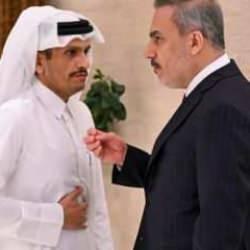 Bakan Fidan Katarlı mevkidaşı Al Sani ile görüştü