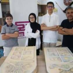 Sakaryalı öğrenciler Roma mezar taşları için yapay zekâ uygulaması geliştirdi