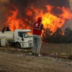 Bursa'da havai fişekle yangın çıkaranların cezası belli oldu! 1 kişi tutuklandı