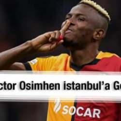 Victor Osimhen İstanbul’a geliyor: Osimhen için uçak takip kodu paylaşıldı!