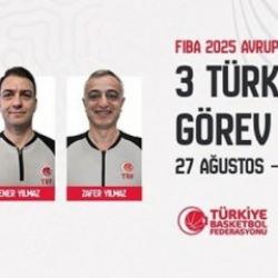 FIBA 2025 Avrupa Şampiyonası'nda 3 Türk hakem görev alacak