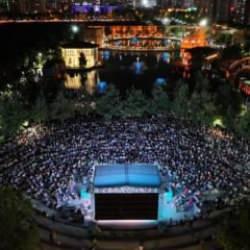 Konyalılar açık hava sinema etkinliği ile keyifli anlar yaşadı 