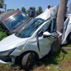 Antalya'da feci kaza: Önce 3 araca ardından sivil polis aracına çarptı